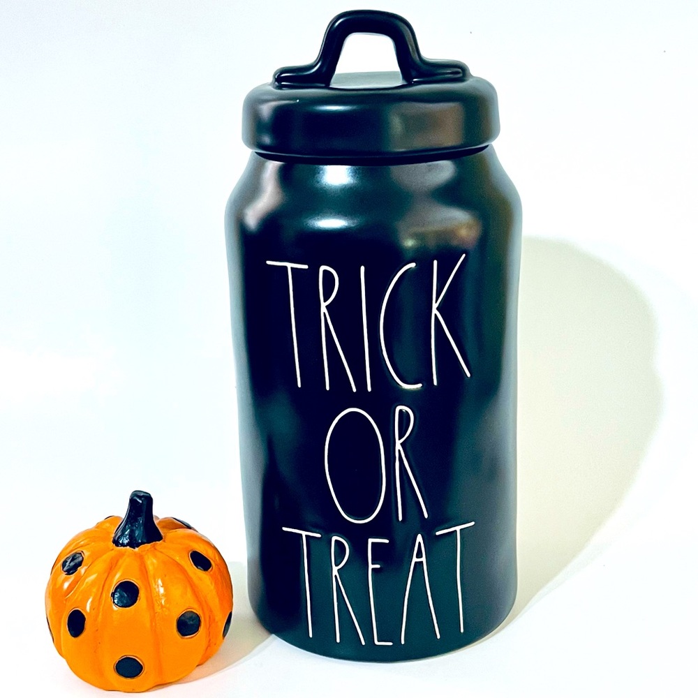 Rae Dunn Halloween “Trick or Treat” Canister